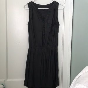 Dark gray tank top summer dress